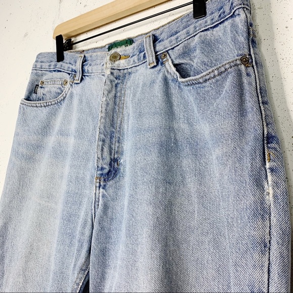Lauren Ralph Lauren Co Vintage Light Wash Mom Jeans - Picture 3 of 13